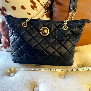 Michael Kors Fulton quilted  large shoulder bag